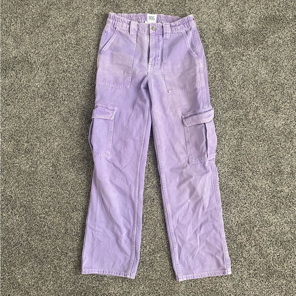 Lavender Cargo Pants